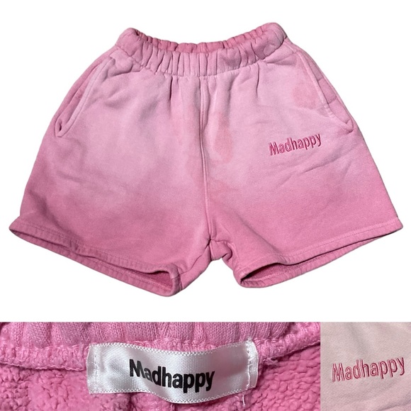 Madhappy Pants - Madhappy Heavyweight French Terry Shorts Women’s size X-Small in Nuanced Pink